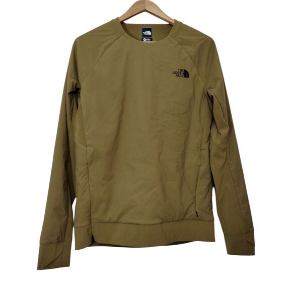 The North Face Men's Ventrix Mid-Layer Pullover Jacket Sz S Brown Outdoor Hiking - Picture 1 of 8